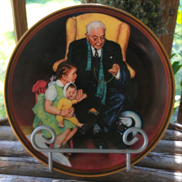 Norman Rockwell Other - Norman Rockwell Tender Loving Care Collector's Edition Plate